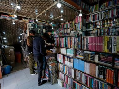 Police in disputed Kashmir raid bookstores, seizing books related to Islamic group