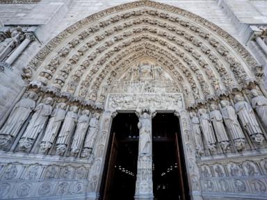 Stars, heads of state, solemn rituals and high-security celebrations for Notre Dame's reopening