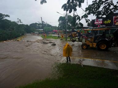 Tropical Storm Sara nears landfall in Belize after drenching Honduras