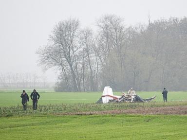 Small plane crashes in Slovenia, killing 3 people