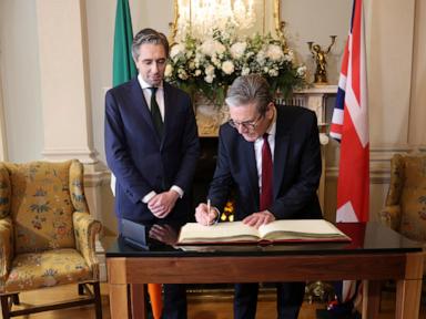 UK and Irish leaders meet in Dublin as they try to reset relations after Brexit tensions