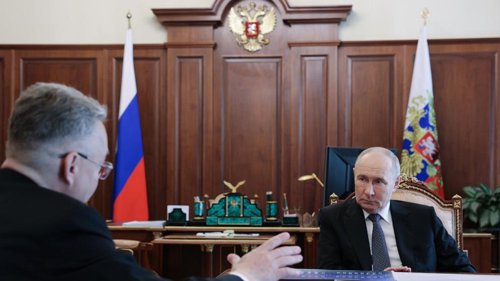 Putin issues decree opening door to state control of key sites after deep Ukrainian drone strikes