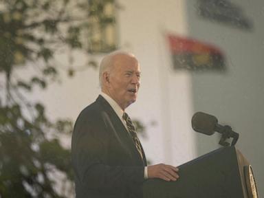 'Amtrak Joe' Biden uses his visit to Angola to promote a major African rail project