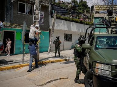 6 die in a landslide caused by heavy rains in Mexico