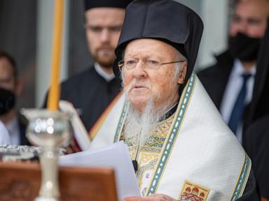 Ecumenical Orthodox patriarch backs Ukraine's sovereignty in Mass marking 3 years of war