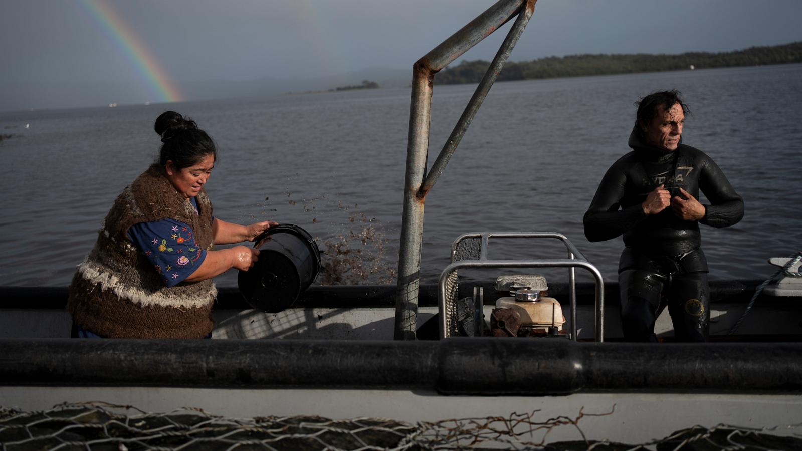 Chileans push to protect oceans that have been hurt by intensive salmon farming