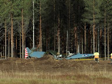 2 pilots killed when WWII-era plane crashes after takeoff in Finland