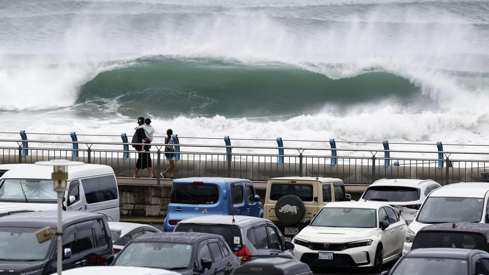 Tropical storm hits Tokyo area, leaving thousands without power before moving west
