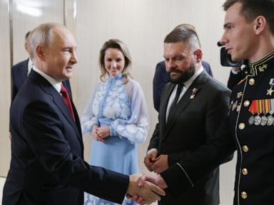 Russia touts candidates who fought in Ukraine for its wartime parliamentary election
