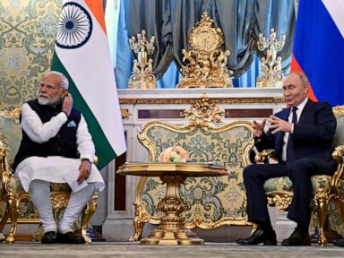 Putin hosts India's PM to deepen ties as NATO leaders gather in Washington