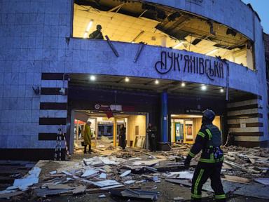 Russian attack kills 4 people in Ukraine's capital