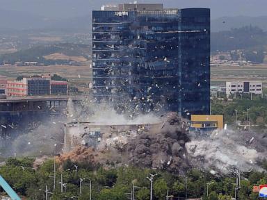 South Korean court orders North Korea to pay $32.5 million for blowing up joint liaison office