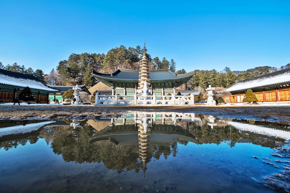 PHOTO: Woljeongsa Temple in Pyeongchang, South Korea