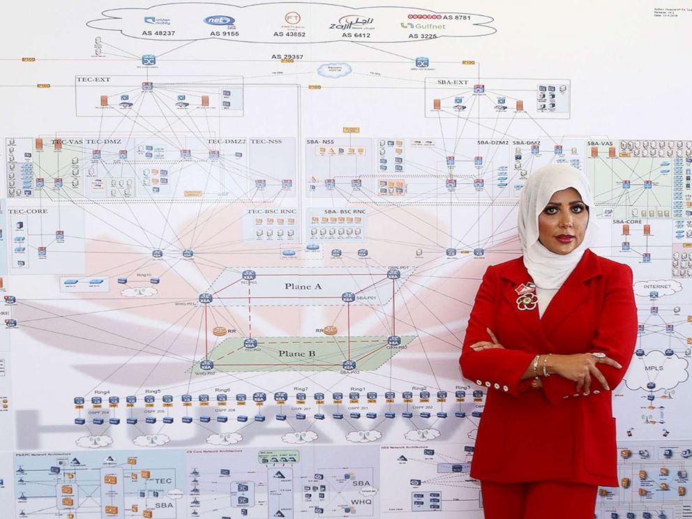 PHOTO: Shaimaa Othman Al-Najdi, access network and rollout senior director at Ooredoo Kuwait and the first female engineering to work in Kuwaits telecommunications industry, poses for a picture in her office in Kuwait City, March 7, 2018.