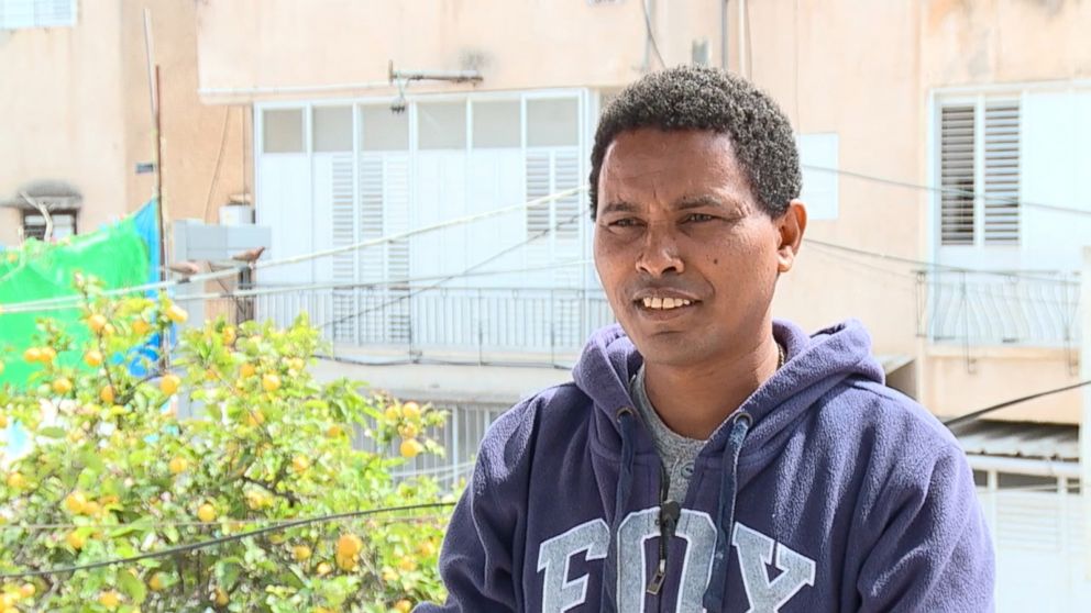PHOTO: Worede Ghirmay, 37, who fled Eritrea in 2011, is seeking asylum in Israel.