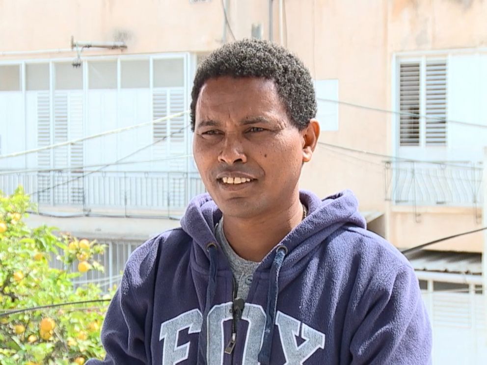 PHOTO: Worede Ghirmay, 37, who fled Eritrea in 2011, is seeking asylum in Israel.