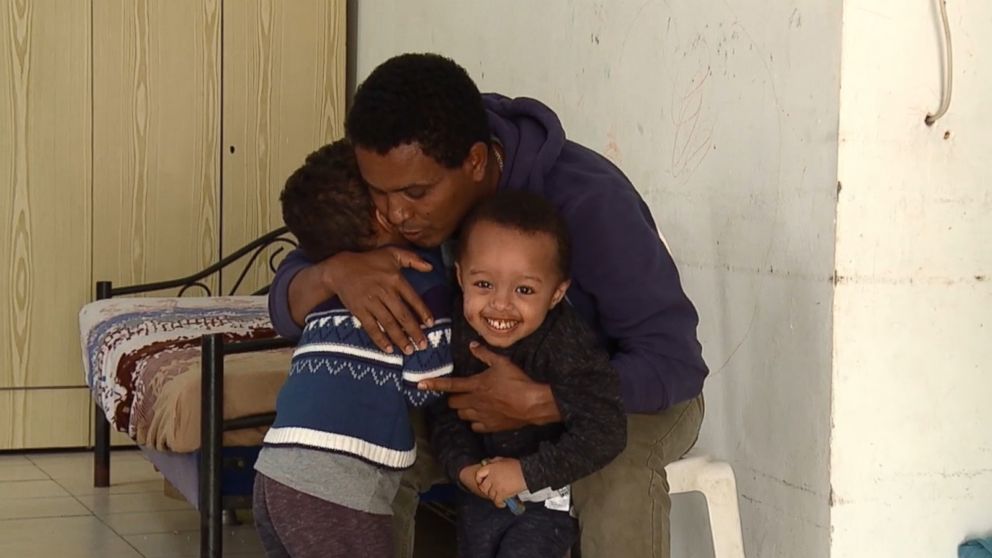 PHOTO: Worede Ghirmay, 37, who fled Eritrea in 2011, is seeking asylum in Israel. He married in Israel and had two children: Israel, 3, and Yosef, 2.