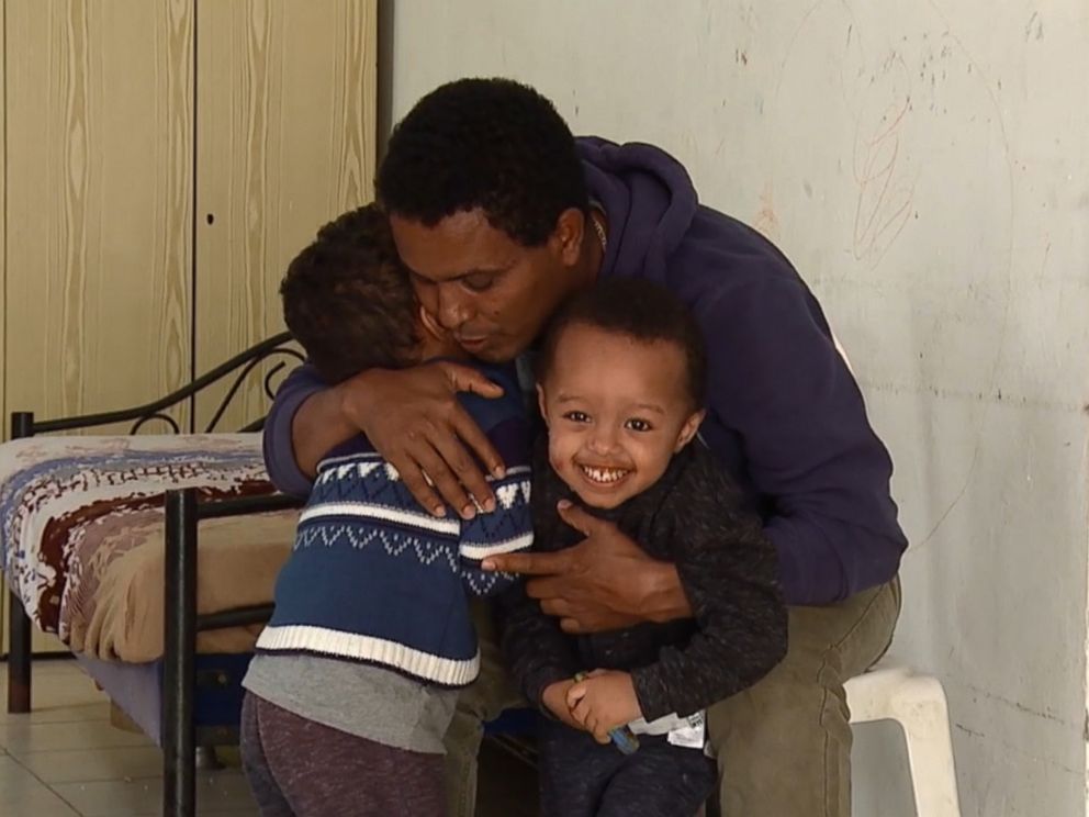 PHOTO: Worede Ghirmay, 37, who fled Eritrea in 2011, is seeking asylum in Israel. He married in Israel and had two children: Israel, 3, and Yosef, 2.