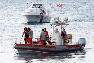 US citizens among Sicily superyacht missing as search continues