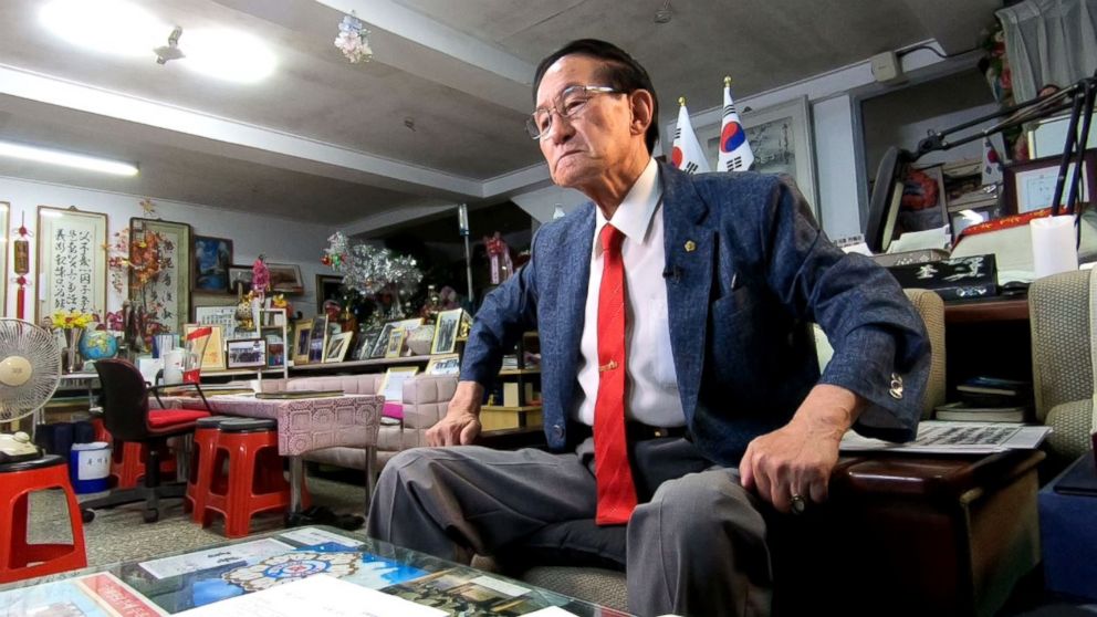 Yoon Heung Kyu, 92, left his home in North Korea several years before the Korean War broke out. He fought for South Korea despite his roots in the North.