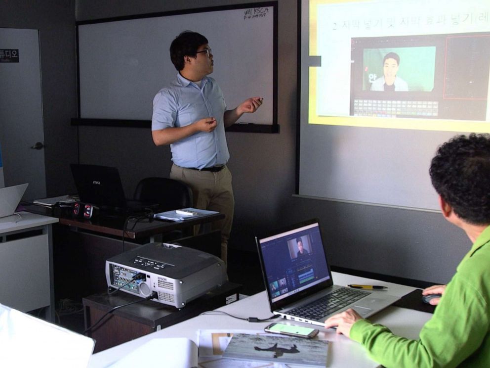 PHOTO: YouTube training academy People YouTube teaches attendees how to shoot and edit videos for YouTube.