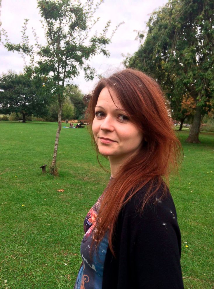 PHOTO: Daughter of former Russian Spy Sergei Skripal, Yulia Skripal seen in this undated photo.