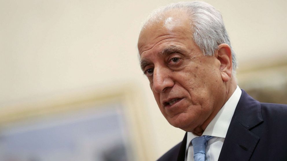 PHOTO: US Special Representative for Afghanistan Reconciliation Zalmay Khalilzad attends the Intra Afghan Dialogue talks in Doha, Qatar, July 8, 2019.