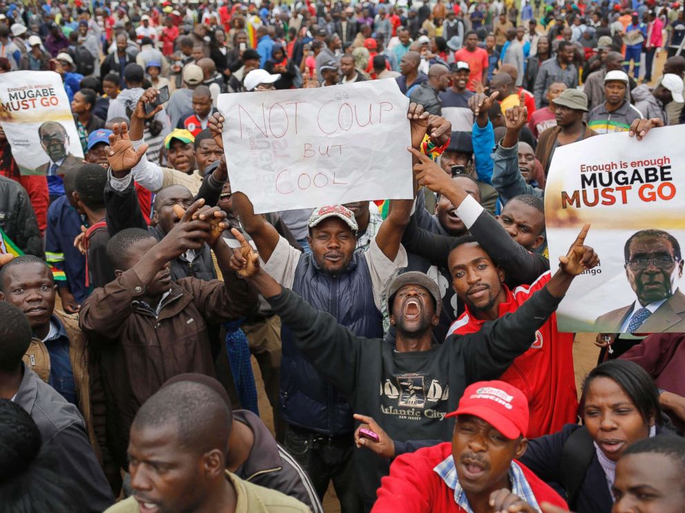 Thousands March In Zimbabwe Against President Robert Mugabe After ...