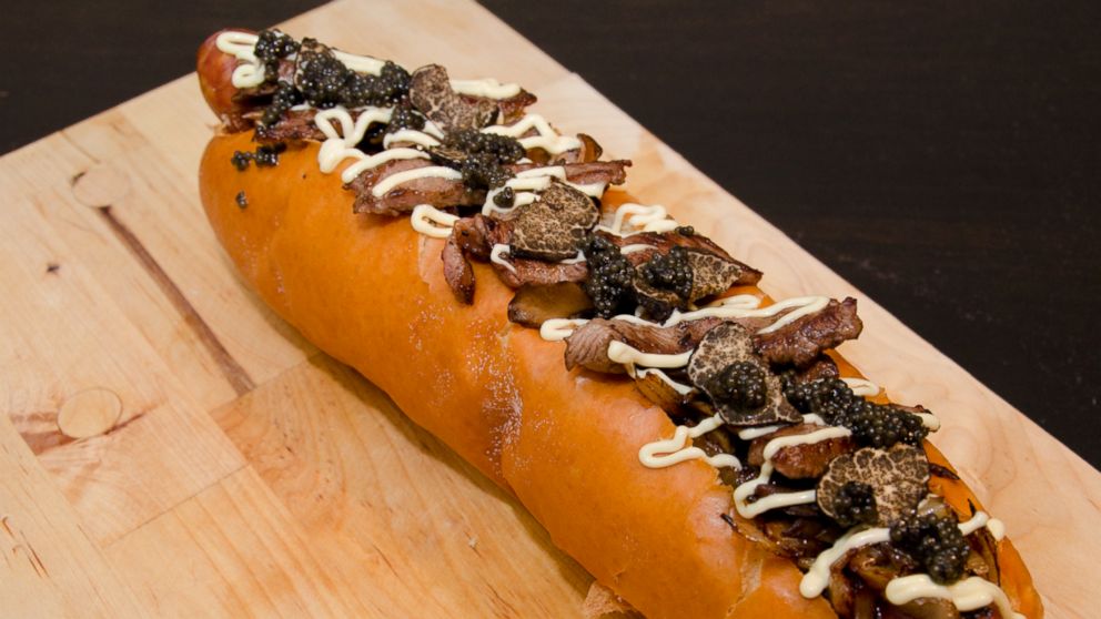 This hot dog from Tokyo Dog in Seattle rings up at $169.
