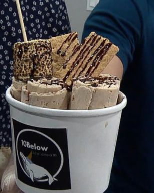 VIDEO: National Ice Cream Month: Thai-inspired ice cream rolls