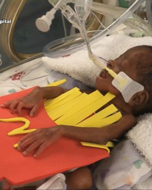 VIDEO: Premature babies take part in 'spook-tacular' Halloween costume contest