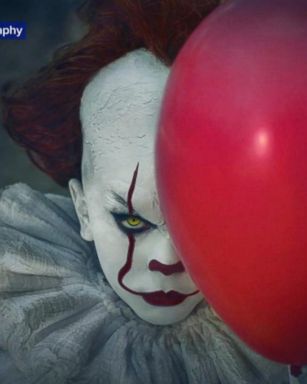 VIDEO: 10-year-old poses for terrifying Pennywise photos for Halloween