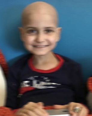 Jacob Thompson of Maine is fighting stage 4 neuroblastoma at the Barbara Bush Children's Hospital at Maine Medical Center in Portland. 