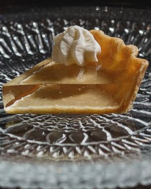 Simon Davis, chef de cuisine at the three-star Michelin restaurant Alinea in Chicago, created a see-through gelatinous pumpkin pie that has taken the internet by storm.