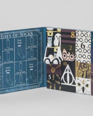 From bath bombs and beauty products to "Harry Potter" socks, these Advent calendars will make counting down to Christmas fun.