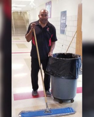 VIDEO: Wilbert Knight, 61, a custodian of more than 22 years at Pugliese West Elementary School in Steubenville, Ohio, brings joy to the staff and students with his lovely singing voice.