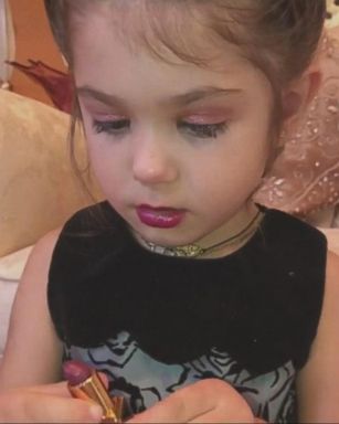 Liriana might only be 3 years old, but she already has a growing fan base on Instagram for her makeup skills.