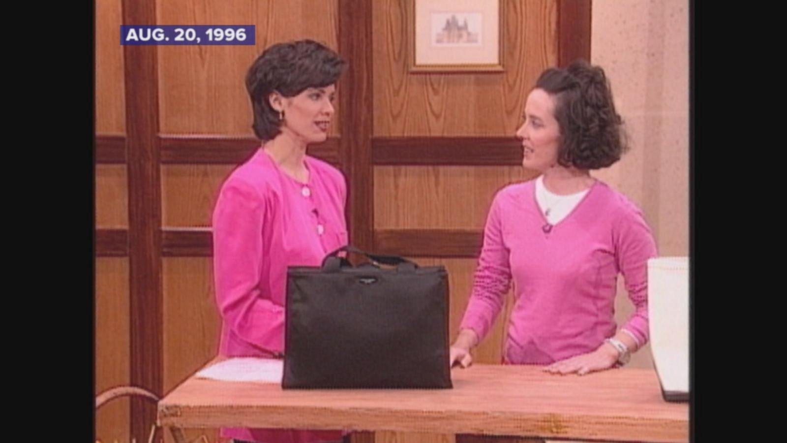 Aug. 20, 1996: Kate Spade talks about handbags - Good Morning America