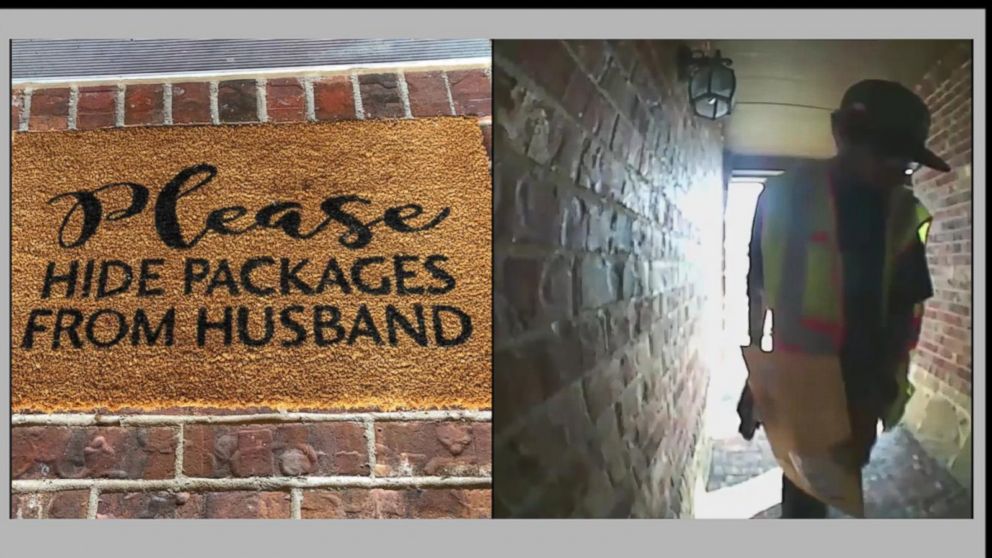 VIDEO: 'Please hide packages from husband': Amazon delivery guy goes the extra mile