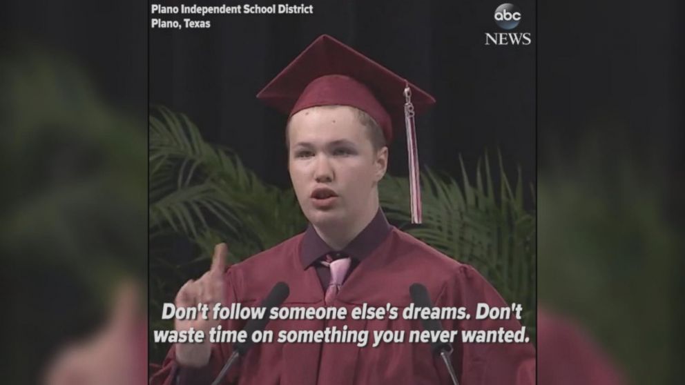 Graduation Girl Porn - Student with autism steals the show with inspiring ...