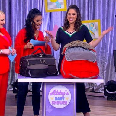 VIDEO: Must-have baby items for new moms as seen during Abby Huntsman's surprise baby shower