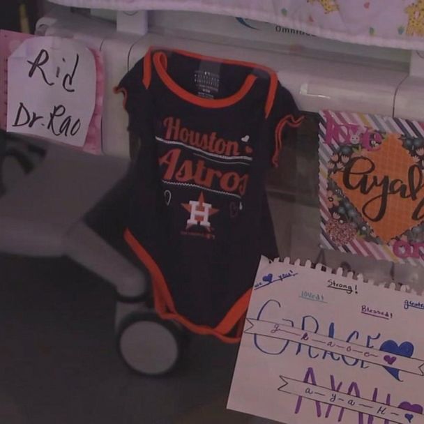 Orbit gives Houston Astros onesies to newborns - ABC13 Houston