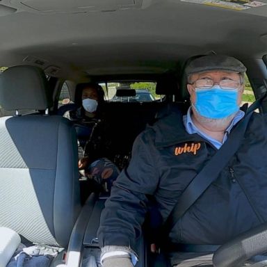 VIDEO: The view from the driver’s seat of a car service during the pandemic