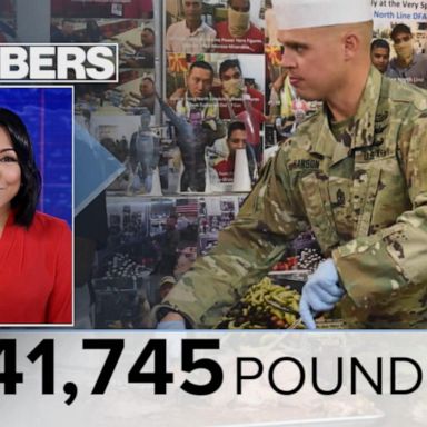 VIDEO: By the Numbers: Thanksgiving for US armed forces 