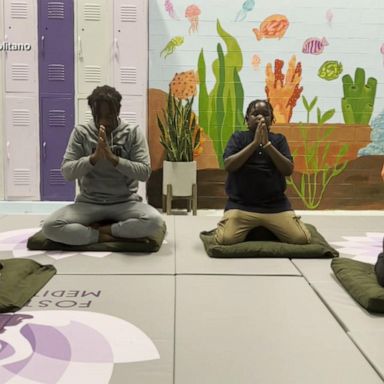 VIDEO: Nonprofit teaches at-risk kids how to use meditation to help with their wellness