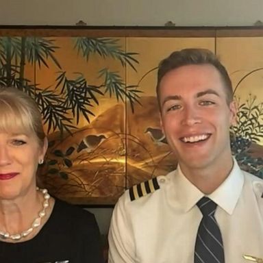 VIDEO: United Airlines pilot has sweet surprise for his mom