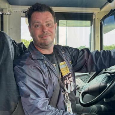 VIDEO: Florida school bus driver spreads possibility on his route