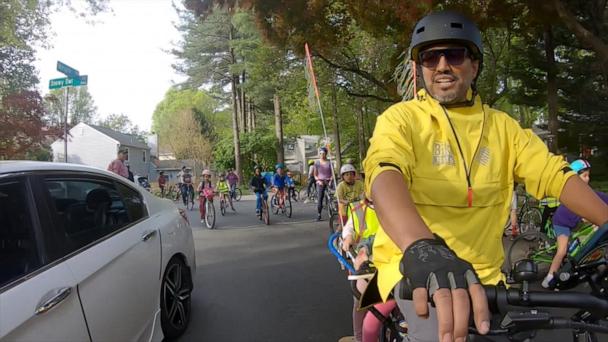VIDEO: National Bike and Roll to School Day