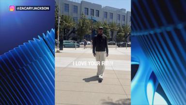 VIDEO: ‘I love your fit:’ LA moment goes viral as strangers uplift young designer