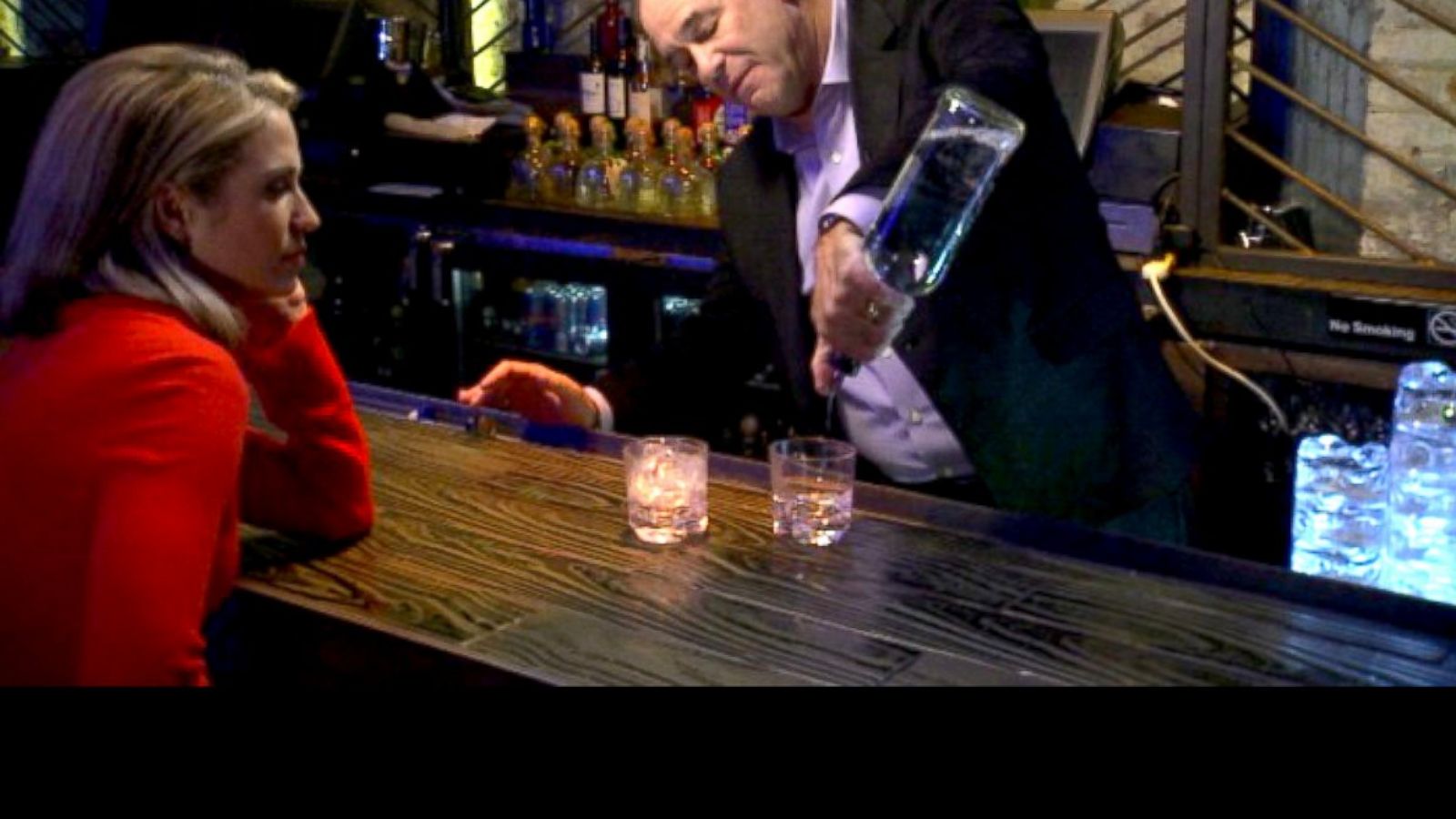 Whats the best way to talk to a female bartender?